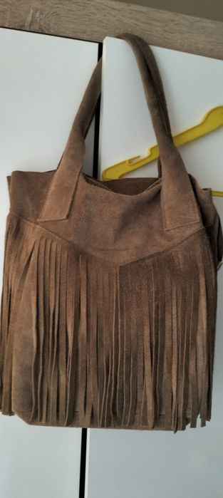 Torebka skórzana Boho