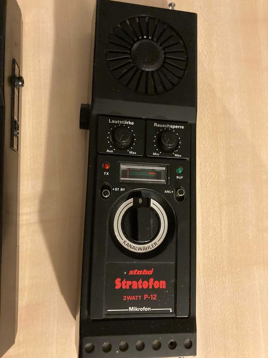 Stabo Stratofon P 12 CB Radio Krotkofalówka 2szt. lata 70-te