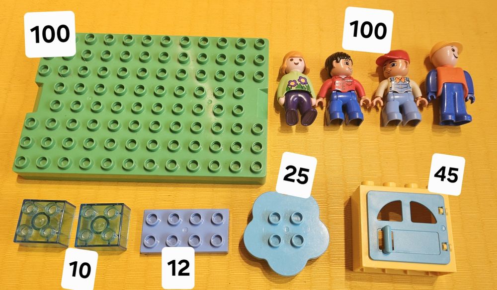 Деталі кубики Lego Duplo