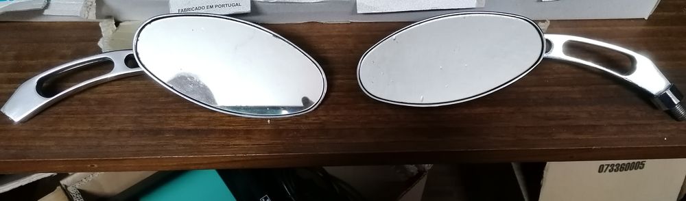 Conjunto de espelhos retrovisores para moto