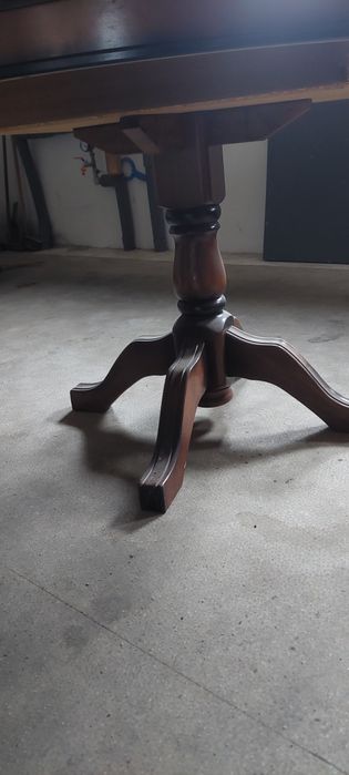 Stół okrągły rozkładany