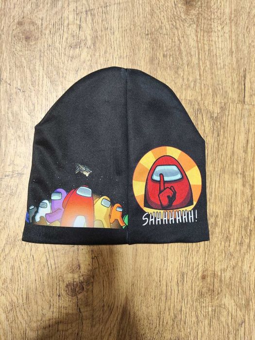 Шапка дитяча сублiмацiя+флiс для хлопчика Амонг Ас.