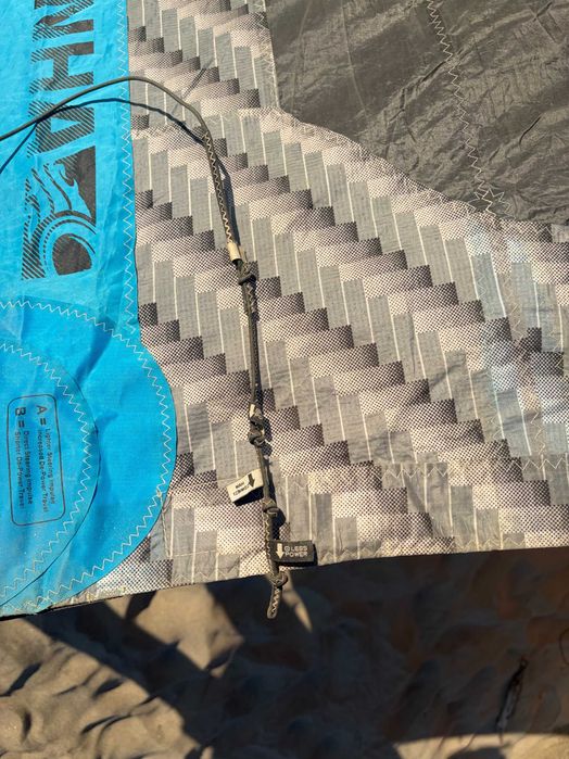 Conjunto Kite Cabrinha Drifter 7 m + 9 m com barra 1X