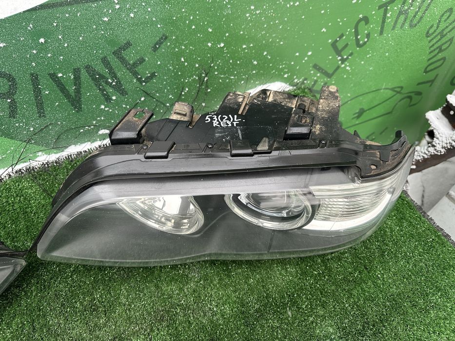 Фари, фара, фары бмв bmw х5 е53 рестайлінг, адаптивні Dynamic Xenon