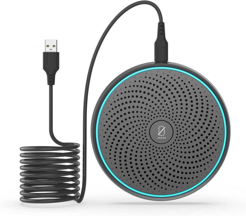 Mikrofon konferencyjny USB, zasięg 3m, Mac OS X i Windows.