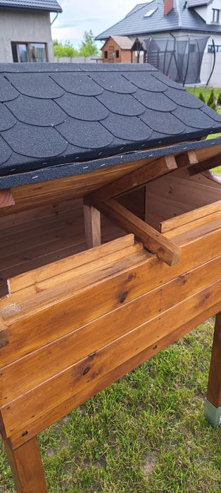 Kurnik drewniany ocieplany. Polecam!