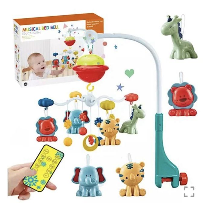 Мобіль  для ліжечка з музикою