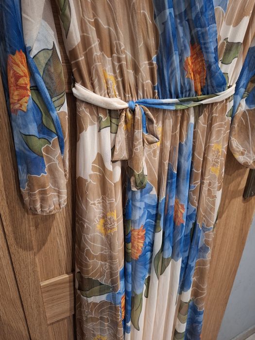 Nowa cudowna sukienka 46/48 święta sylwestra bal