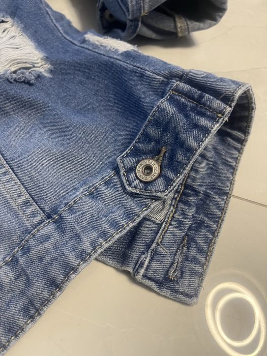 Kurtka katana wiosna jeans