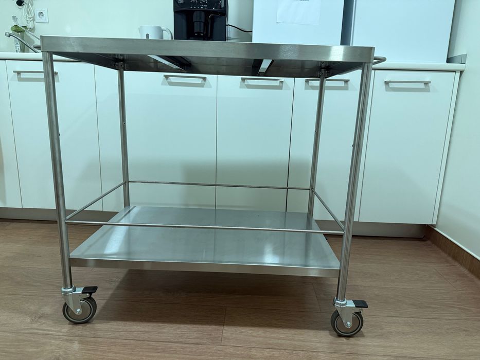 Carrinho de Cozinha IKEA FLYTTA em Inox
