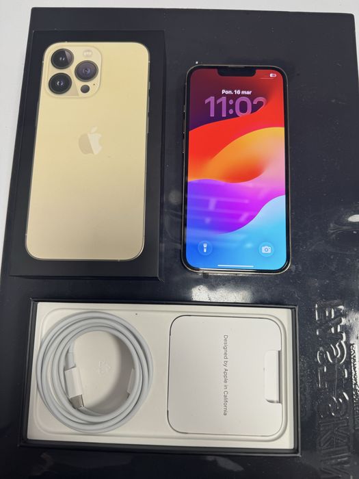 Iphone 13 pro  256 GB gold