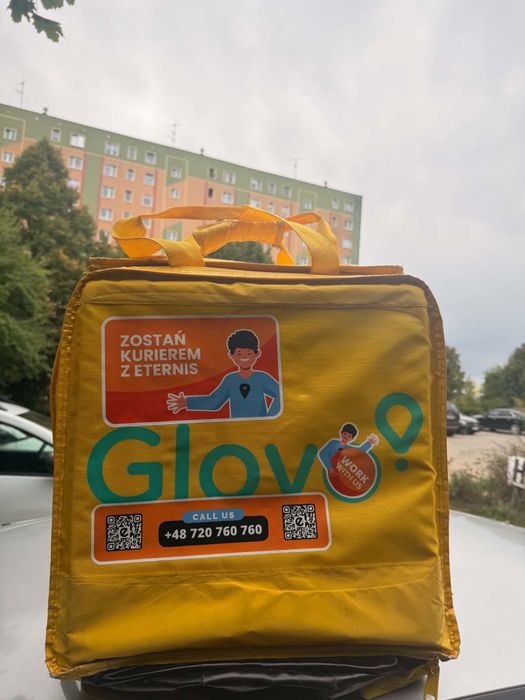 Torba kurierska Glovo / Plecak