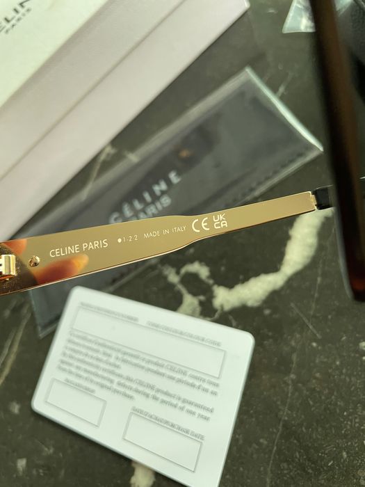 Celine Triomphe okulary przeciwsłoneczne pełen komplet