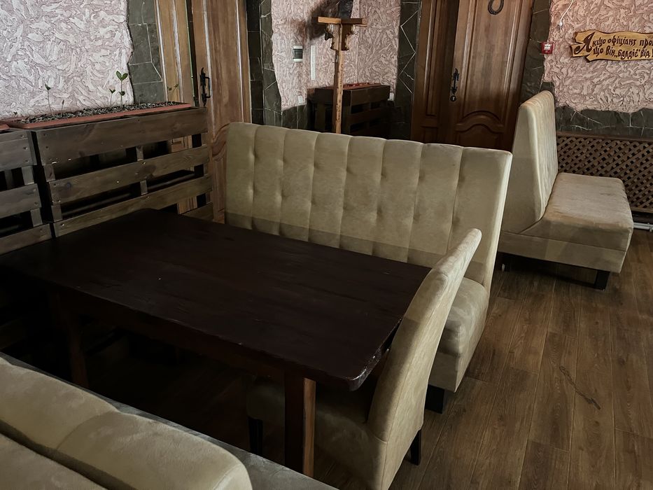 Диван для кафе, бару, ресторану, піцерії, будинку