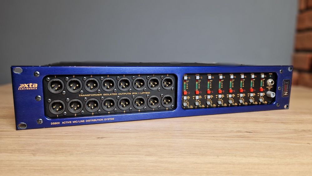 Spliter aktywny Xta DS800 xlr mon foh FV okazja