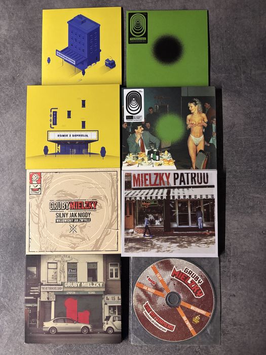 8 płyt CD Gruby Mielzky