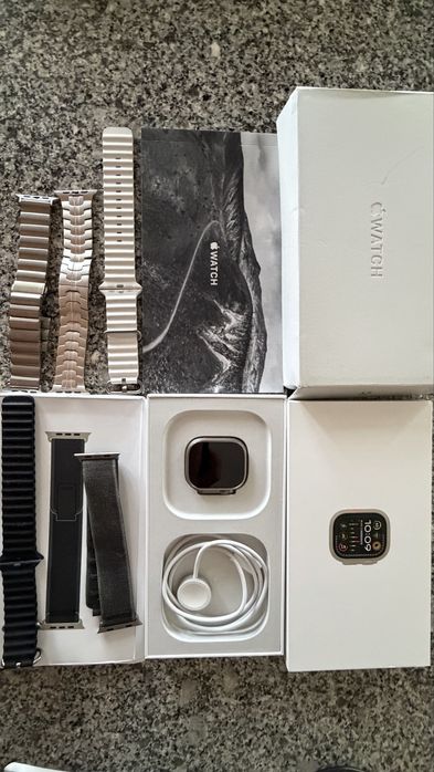 Apple Watch Ultra 2 49mm Titanium – Como Novo | Completo + Extras
