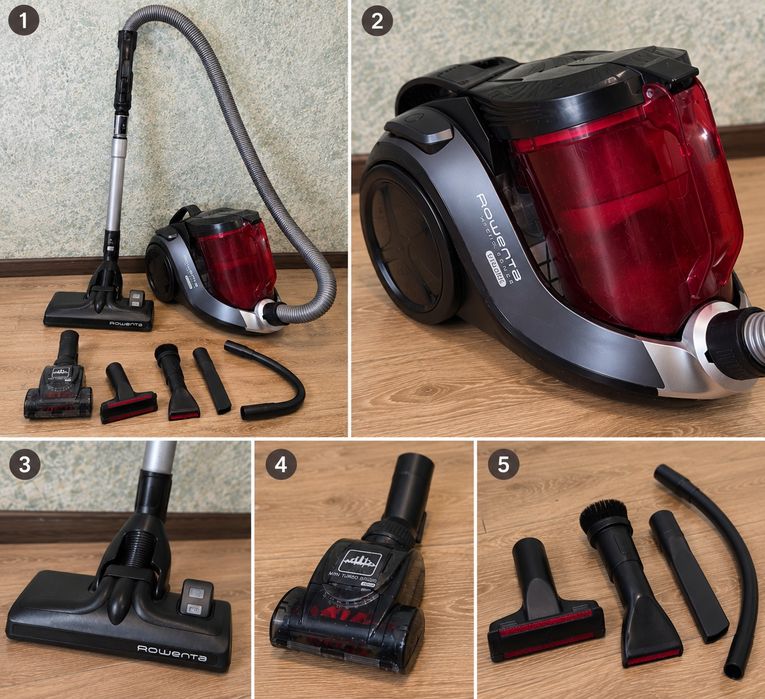 Rowenta X-Trem Power Cyclonic RO6963EA — потужний пилосос + насадки