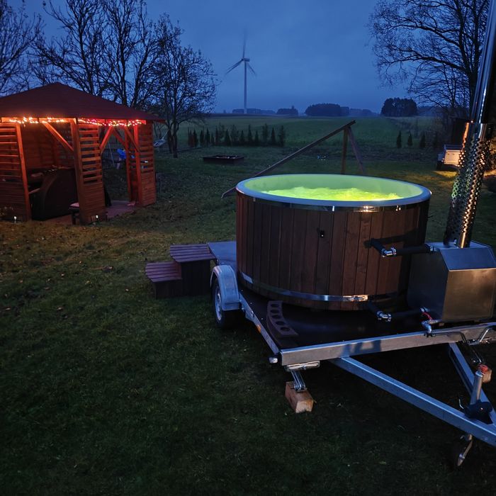 Wynajem bali mobilnej Jakuzzi Ogrodowe