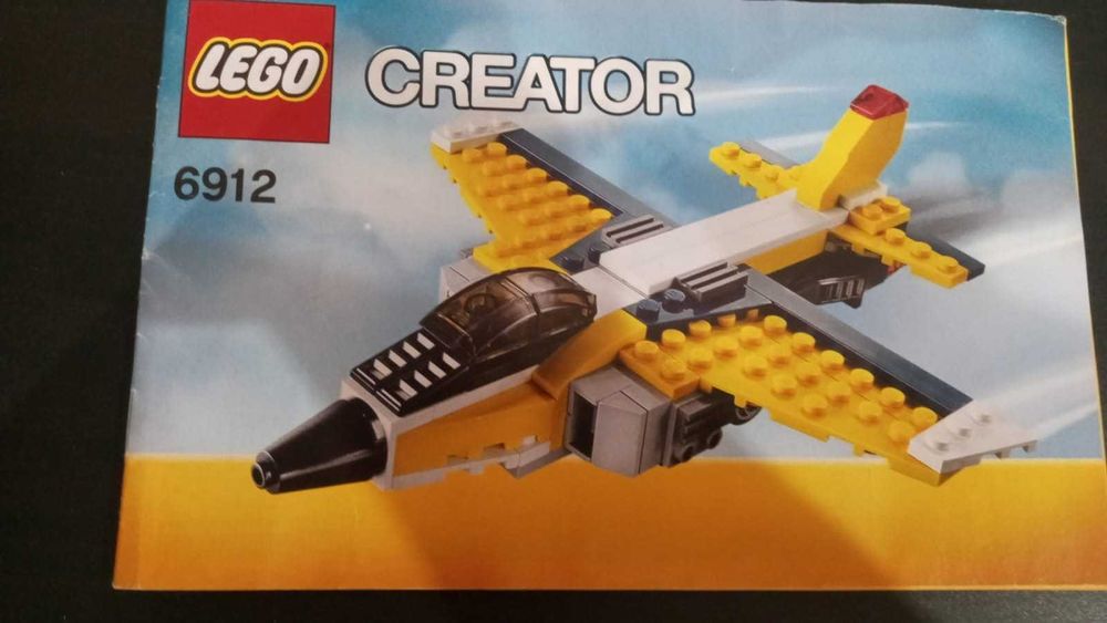 Lego creator 6912. samolot.  łódź.  helikopter, komplet + instrukcja