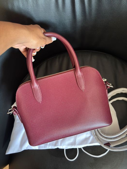 Mala Lacoste Original – Bordô