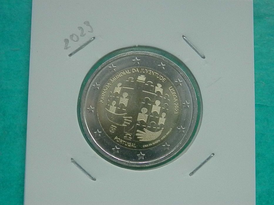 1114 - Euro: 2,00 euros 2023 "Jornadas M. Juventude", por 2,50
