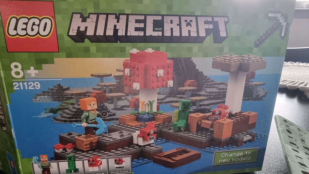 Lego 21129 minekraft wyspa grzybowa