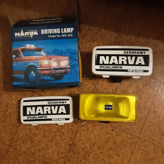 Противотуманные винтажные фары Германия