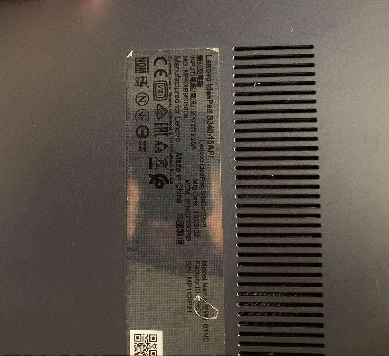 Lenovo IdeaPad S340-15API