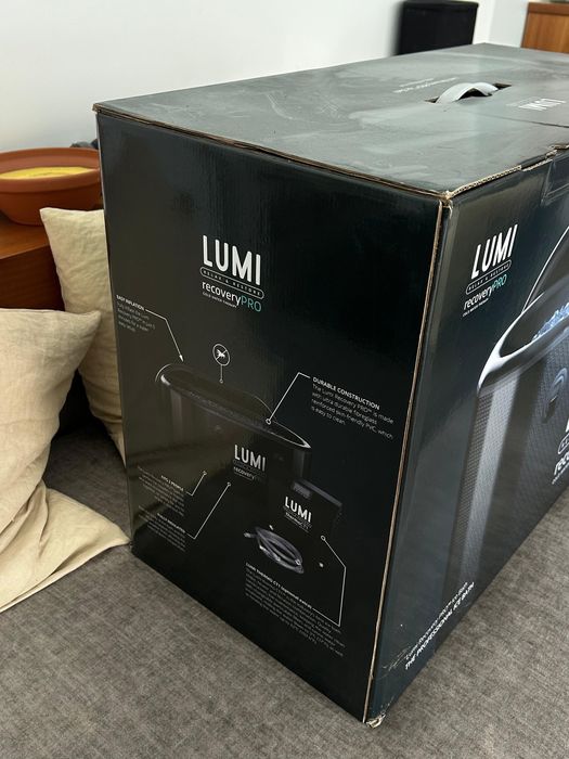 Banheira de Gelo LUMI Recovery PRO + Mini Chiller | Como Nova