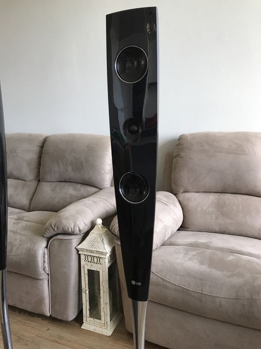 Conjunto DVD c/ sistema de som completo LG (3 colunas)