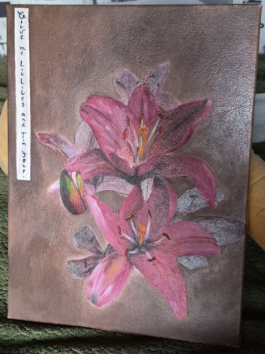 Картина "Бажанні лілії "