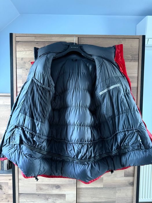 Kurtka puchowa ekspedycyjna Yeti Pro II czerwona (1300g, 600g puchu)