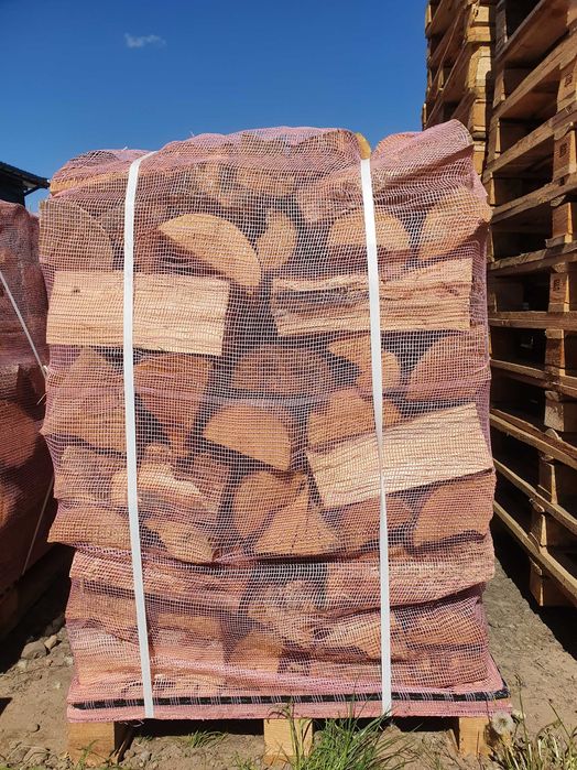 Drewno kominkowe opałowe BUK DĄB BRZOZA SOSNA paleta