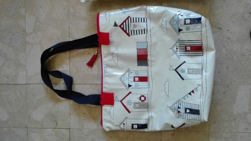 Saco+almofada impermeável férias praia modelo único feito à mão