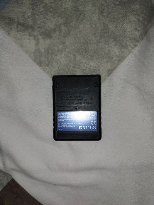 PS2 Memory Card64740135766274121