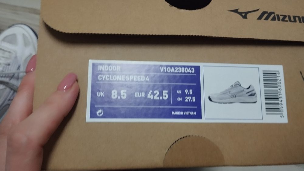 Halówki Mizuno Cyclone Speed 4 rozm. 42,5 buty do siatkówki