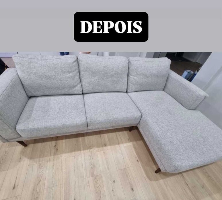 Limpeza de Sofá com Remoção de Manchas