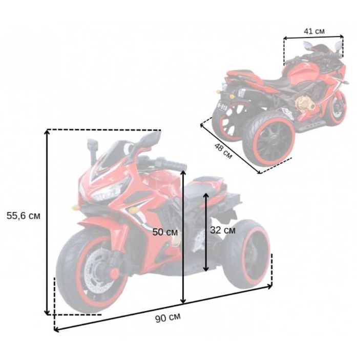 Дитячі електромотоцикли Spoko SP-518 та Spoko SP-610