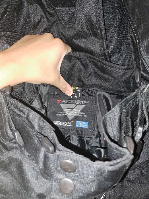 Conjunto casaco e calça para mota criança