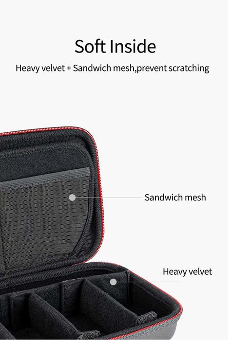 Torba transportowa TELESIN do kamer sportowych GoPro Hero Insta360 DJI