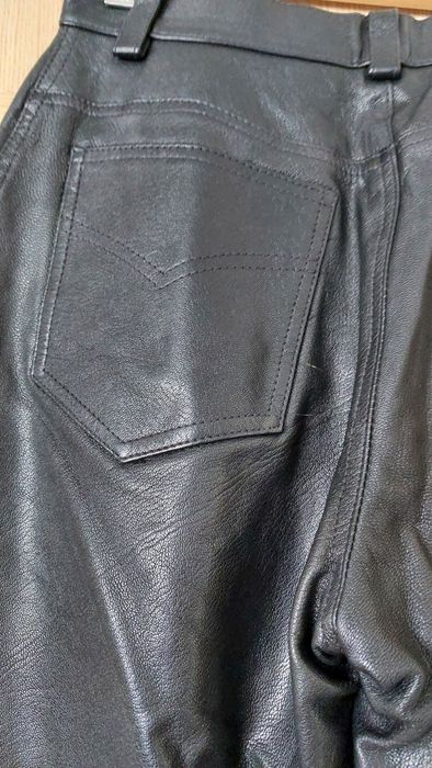 Skórzanne spodnie Frontline M