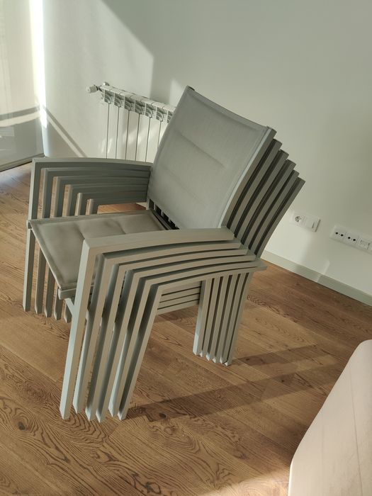 Cadeiras para mesa de jardim