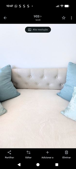 Cama e colchão  em muito bom estado, colchão confortável,gaveta com estrado para  outro colchão,,pouco uso  estimado e  limpo sem qualquer dano