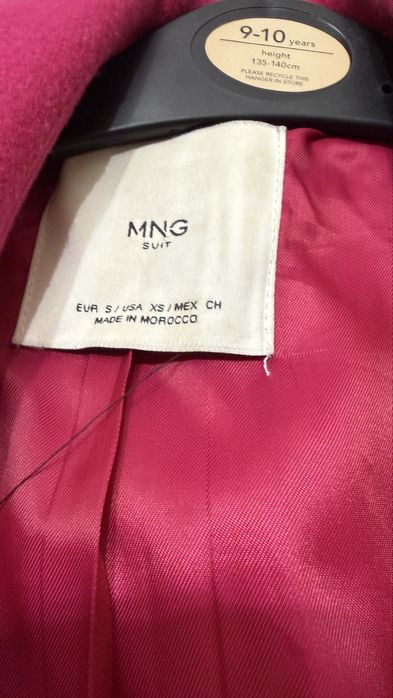 Пальто шерсть Манго