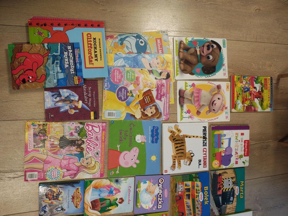 Empik książki ponad 20 pozycji. Bajki, wiersze, Tomek i przyjaciele.