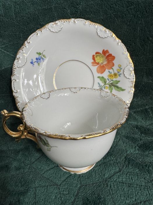 Meissen  - kwiatowe duo