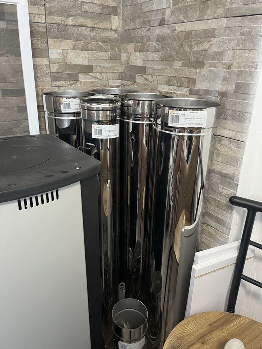 Піч сталева Termo Sistem Tehnika TERMO KLASIK LUX Бежевий