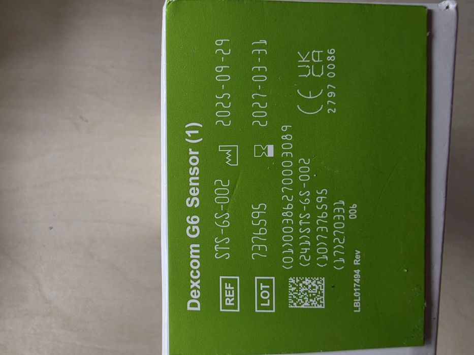 Sensor.dexcom g6