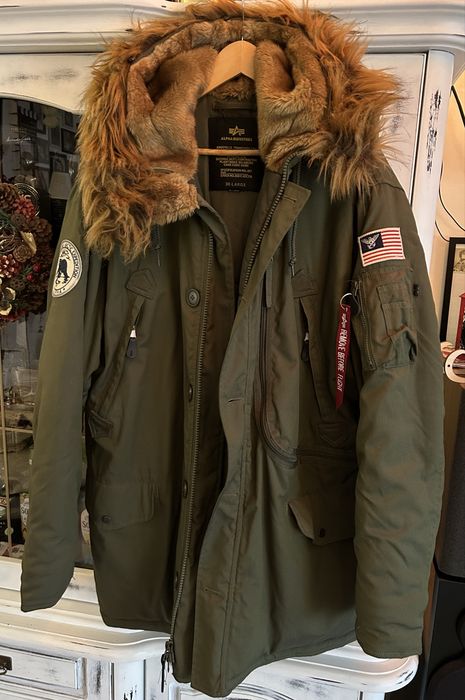 Kurtka parka Alpha industries Polar Expedition ,  roz 3xl